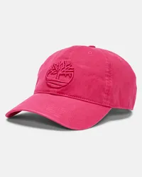 Timberland Berretto da Baseball in Cotone Soundview da Uomo in rosa, Uomo, rosa Rosa