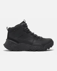 Timberland Scarpa Hiker Stringata Impermeabile Motion Scramble Mid da Uomo in colore nero, Uomo, colore nero, Taglia Colore