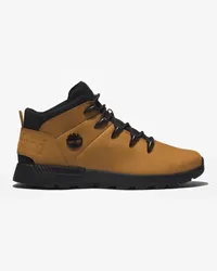 Timberland Sneaker Stringata Sprint Trekker Mid da Uomo in giallo e colore nero, Uomo, giallo, Taglia Giallo