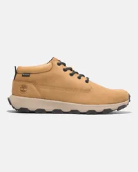 Timberland Sneaker Stringata Impermeabile Winsor Park Mid da Uomo in giallo, Uomo, giallo, Taglia Giallo