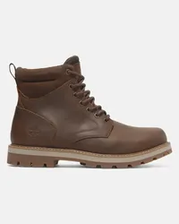 Timberland Stivale Stringato Impermeabile Britton Road Mid da Uomo in marrone scuro, Uomo, marrone, Taglia Marrone