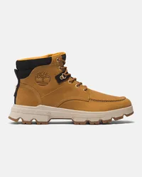 Timberland Stivale Stringato Impermeabile Timberland Originals Ultra Mid da Uomo in giallo, Uomo, giallo, Taglia Giallo