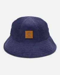 Timberland Cappello da Pescatore in Velluto a Coste Round Top All Gender in blu scuro, blu, Taglia Blu