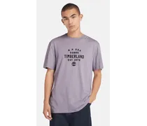 Timberland T-shirt con Grafica in viola, Uomo, viola, Taglia Viola