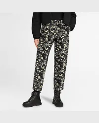 Timberland Pantaloni con Stampa da Donna in colore nero/beige, Donna, colore nero, Taglia Colore