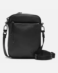 Timberland Borsa a Tracolla in Pelle Tuckerman All Gender in colore nero, colore nero Colore