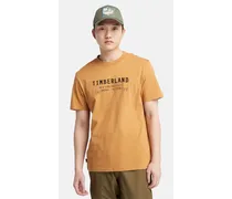 T-shirt Carrier Da Uomo In Giallo Scuro Giallo