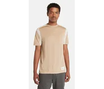 T-shirt Timberland x Icebreaker Merino ZoneKnit da Uomo in beige, Uomo, Beige, Taglia