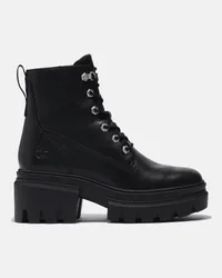 Timberland Stivale Stringato Everleigh Mid da Donna in colore nero, Donna, colore nero, Taglia: 39 