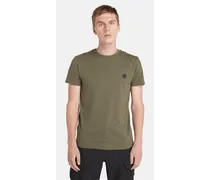 T-shirt Slim-Fit Dunstan River da Uomo in verde scuro, Uomo, verde, Taglia