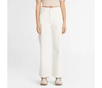 Pantaloni stile carpentiere con Tecnologia Refibra da Donna in bianco, Donna, bianco, Taglia: 25