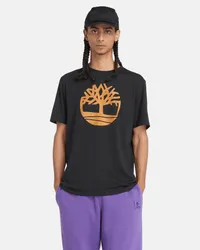 Timberland T-shirt con Logo Kennebec River da Uomo in colore nero, Uomo, colore nero, Taglia Colore