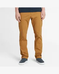 Timberland Pantaloni Chino (Straight) in Twill Claremont da Uomo in giallo scuro, Uomo, giallo, Taglia Giallo