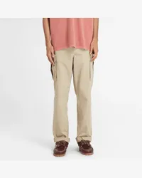 Timberland Pantaloni Cargo in Twill Brookline da Uomo in beige, Uomo, Beige, Taglia Beige