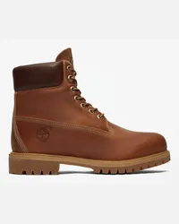 Timberland Stivale Stringato Impermeabile Timberland Premium 6-Inch da Uomo in marrone, Uomo, marrone, Taglia Marrone