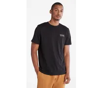 T-shirt Luxe Comfort Essentials Tencel X Refibra In Colore Nero Colore Nero Uomo