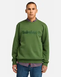 Timberland Felpa Girocollo Hampthon da Uomo in verde, Uomo, verde, Taglia Verde