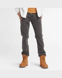 Timberland Jeans in Denim Délavé Elasticizzato da Uomo in grigio, Uomo, grigio, Taglia Grigio