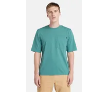 T-shirt Con Tecnologia Anti-uv Timberchill Da Uomo In Verde Verde