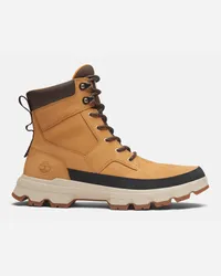 Timberland Stivale Stringato Impermeabile Timberland Originals Ultra Mid da Uomo in giallo, Uomo, giallo, Taglia Giallo