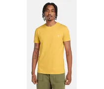 Timberland T-shirt Dunstan River da Uomo in giallo chiaro, Uomo, giallo, Taglia Giallo