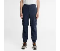 Pantaloni Convertibili Da Uomo In Blu Marino Blu Marino