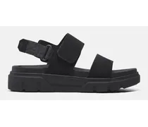 Sandalo a Doppia Fascia Greyfield da Donna in colore nero, Donna, colore nero, Taglia: 41