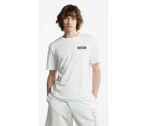 T-shirt Pesante Con Logo All Gender In Bianco Bianco Uomo