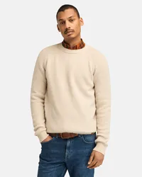 Timberland Maglione con Maniche Raglan Phillips Brook da Uomo in beige, Uomo, beige, Taglia Beige