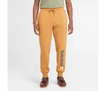 Pantaloni Sportivi Con Logo Da Uomo In Giallo Scuro Giallo