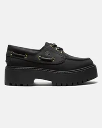 Timberland Scarpa da Barca Stone Street da Donna in colore nero, Donna, colore nero, Taglia Colore