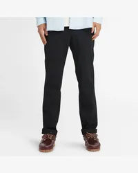 Timberland Pantaloni Chino in Twill Elasticizzato da Uomo in colore nero, Uomo, colore nero, Taglia Colore