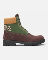 Timberland Stivale Stringato Timberland Premium 6 Inch da Uomo in verde/marrone, Uomo, verde, Taglia Verde