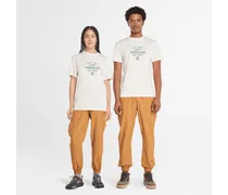 Timberland T-shirt con Grafica in bianco, Uomo, bianco, Taglia Bianco