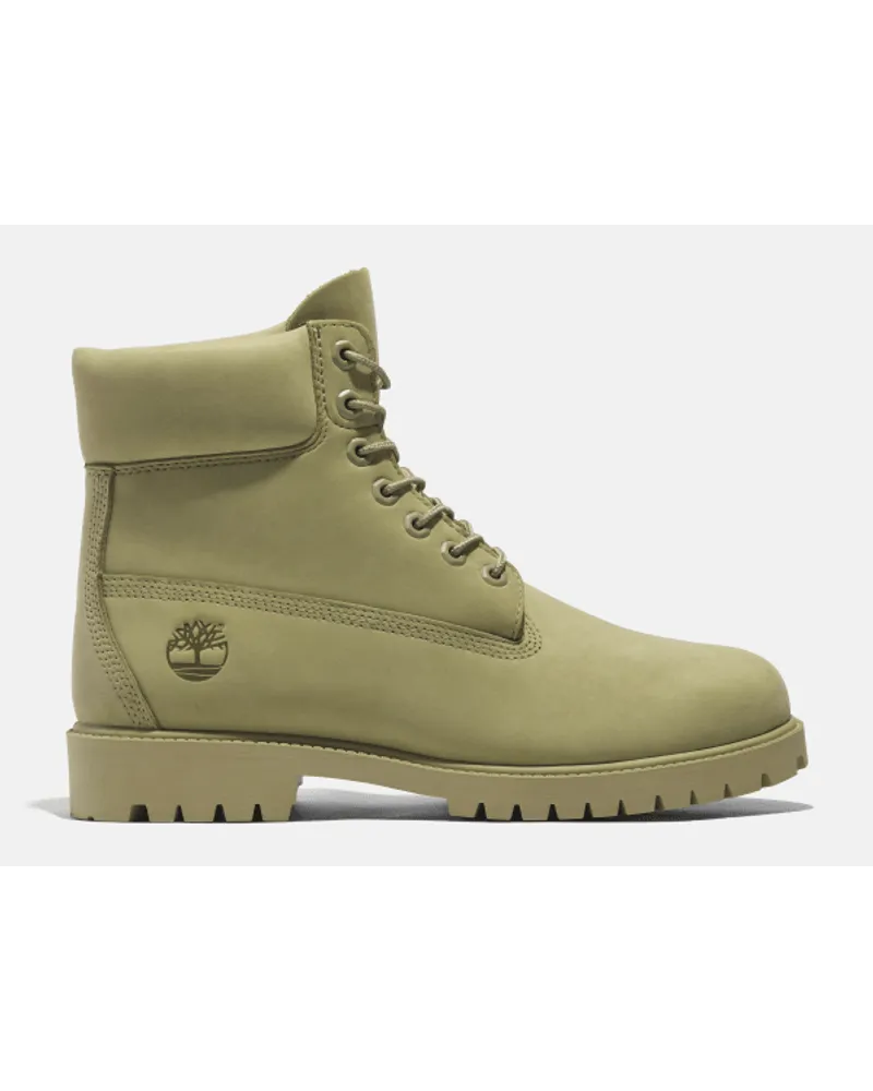 Timberland Stivale Impermeabile Stringato Timberland Heritage 6 Inch da Uomo in verde chiaro, Uomo, verde, Taglia Verde