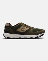 Timberland Sneaker Bassa Stringata Winsor Park da Uomo in verde scuro, Uomo, verde, Taglia Verde