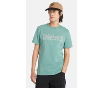 T-shirt A Maniche Corte Con Logo Da Uomo In Verde Acqua Verde Acqua