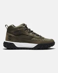 Timberland Scarpa Hiker Stringata Greenstride Motion 6 Mid da Uomo in verde, Uomo, verde, Taglia Verde