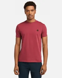 Timberland T-shirt Dunstan River da Uomo in rosso, Uomo, rosso, Taglia Rosso