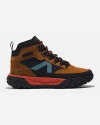 Timberland Scarpa Hiker Stringata Impermeabile Greenstride Motion 6 Mid da Uomo in marrone chiaro, Uomo, marrone, Taglia Marrone