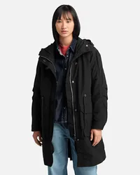 Timberland Parka 2 in 1 con Imbottitura Leggera City da Donna in colore nero, Donna, colore nero, Taglia: XS 