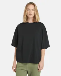 Timberland T-shirt Oversize Dunstan da Donna in colore nero, Donna, colore nero, Taglia: XXL 