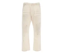 Pantalone con macchie di colore