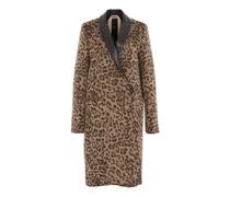 N° 21 Cappotto leopardato Marrone