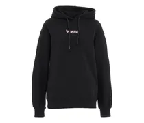Hoodie con stampa logo