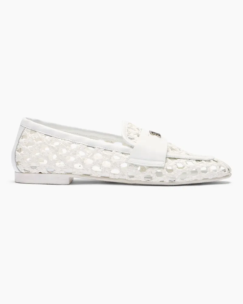 Casadei Versilia Loafers - Donna Flats e Mocassini White White