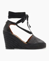 Casadei Espadrillas Baleari - Donna Zeppe E Slides Black Black