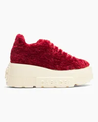 Casadei Nexus Senales Faux Fur Sneakers - Donna Sneakers Ladybug Ladybug