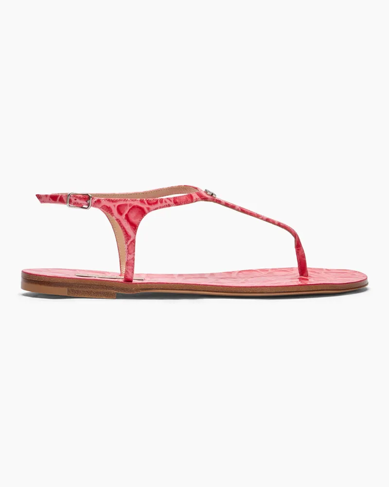 Casadei Jurassic Thong Sandals - Donna Flats e Mocassini Coral Coral