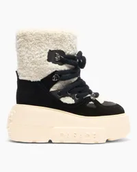 Casadei Skipass Nexus Mountain Boots - Donna Sneakers Black And White Black